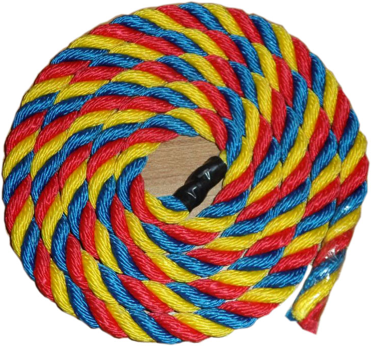 Multicolor Polypropylene Multifilament Rope 